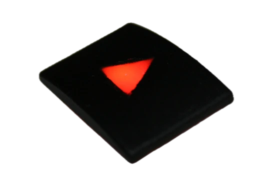 3D printed backlit switch panel