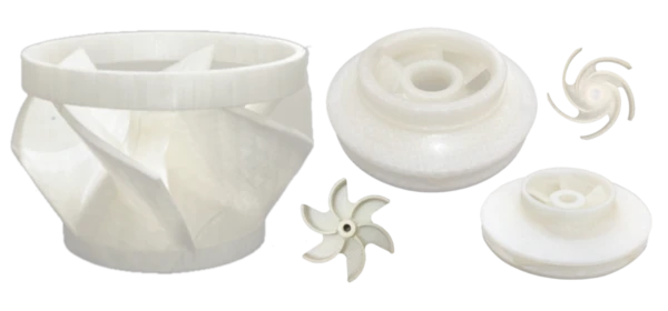 Investment casting pattern — impeller